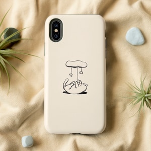 Cat Playing Stars Case | iPhone 14 Pro Max Case, iPhone 13 Pro Case,  iPhone 12 Mini case iPhone XS XR X Case, iPhone SE, Cute Phone Case