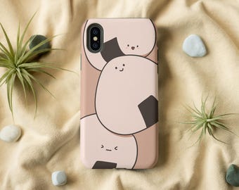 Kawaii Rice Ball Phone Case for iPhone, Samsung Galaxy/Notes and Google Pixel