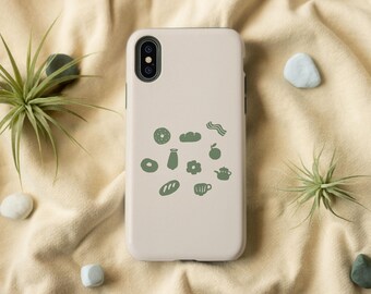 Breakfast Set Print Phone Case for iPhone, Samsung Galaxy/Notes and Google Pixel