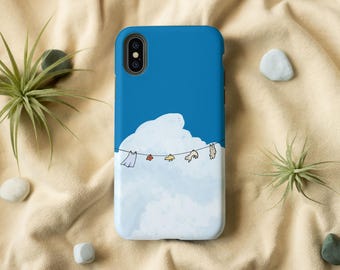 Blue Skies Phone Casing, Cute Phone Case for iPhone, Samsung Galaxy/Notes and Google Pixel