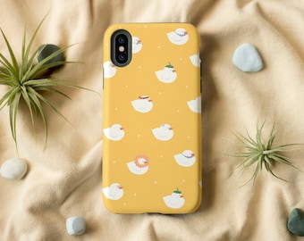 Callduck Pattern iPhone Case