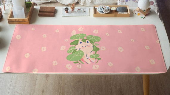 Aesthetic Desk Mat, Cute Cat Desk Mat, Kawaii Desk Mat, Desk Mat Aesthetic, Desk Mat Cute, Custom Desk Mat, Gaming Desk Mat