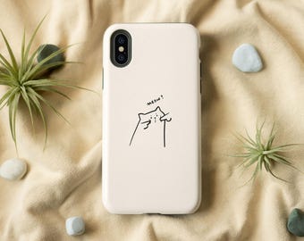 Cat Print Phone Case for iPhone, Samsung Galaxy/Notes and Google Pixel