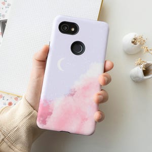 Pink Cloud iPhone Case, iPhone 13, iPhone 12, iPhone 11, Samsung S21, Samsung S20, Samsung Note, Google Pixel 5, Google Pixel 4, Google Case