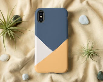 Minimalist Color Block Phone Case, Slim Protective iPhone, Samsung & Pixel Case