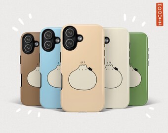 White Bun Phone Case for iPhone, Samsung Galaxy/Notes and Google Pixel