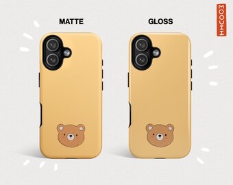 Cute Bear in Yellow Phone Case :)