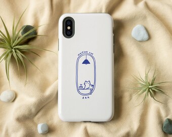 Cat and Coffee Phone Case for iPhone, Samsung Galaxy/Notes and Google Pixel