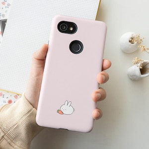 Funda de teléfono con diseño de conejo, ideal para iPhone 13, 12, 11, Mini Pro Max, SE 2020, X, XS, 8, Samsung Galaxy Note S22, S21, S20, S10, S9, Google Pixel 6, 5, 4A, 3, 2XL