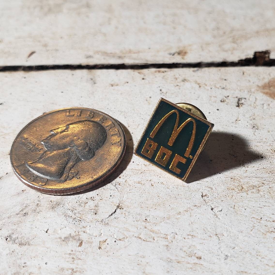 3piece Vintage McDonald's pins Etsy
