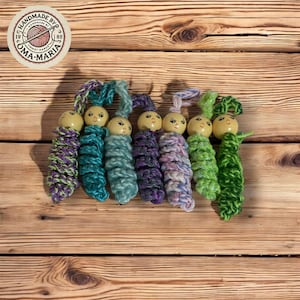 Handmade Crocheted Worry Worm   Worry Worm
