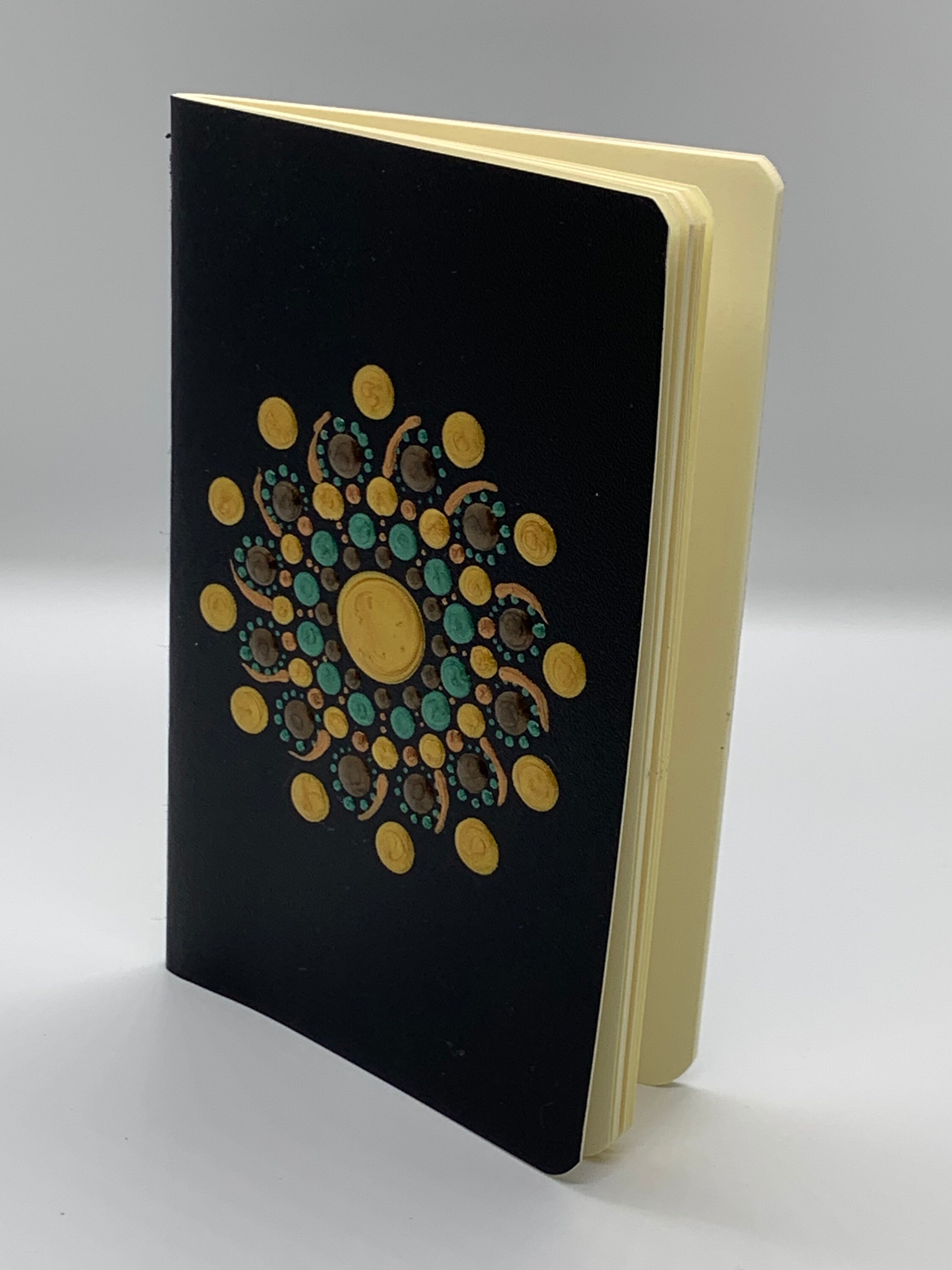Acrylic dot art blank page sketchbook Etsy