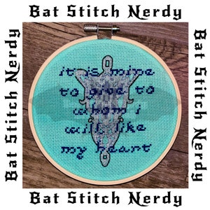 Evenstar Cross Stitch Pattern