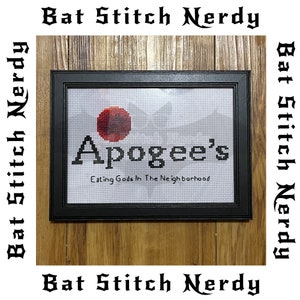 Apogee&#39;s Cross Stitch Pattern