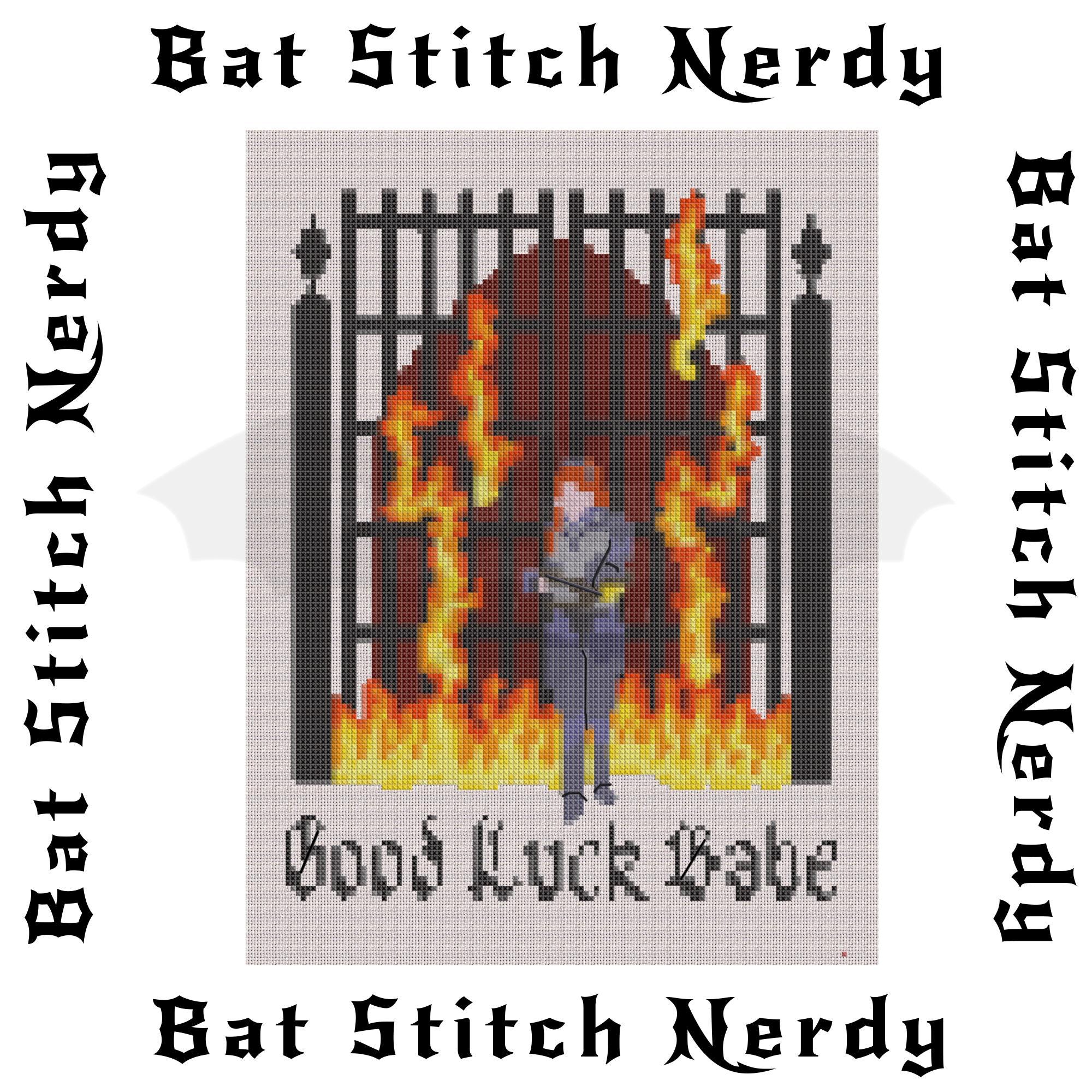 Good Luck Babe Cross Stitch Pattern