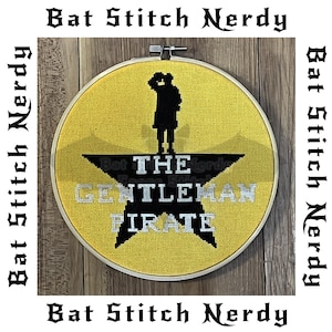 The Gentleman Pirate Cross Stitch Pattern