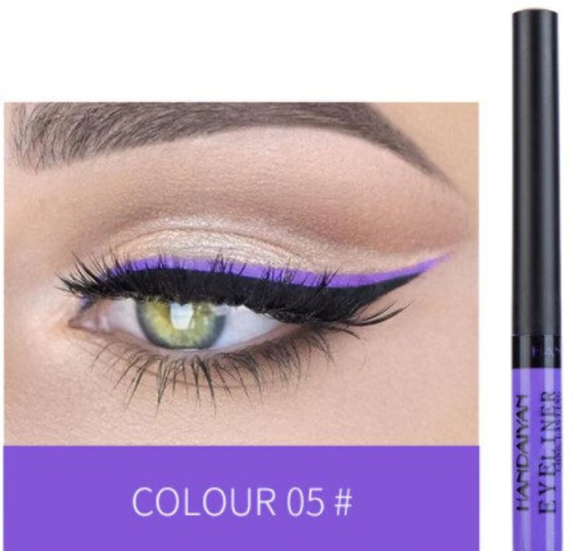 Colorful Liquid Eyeliners Pink Eyeliner Zero Waste Eyeliner Etsy
