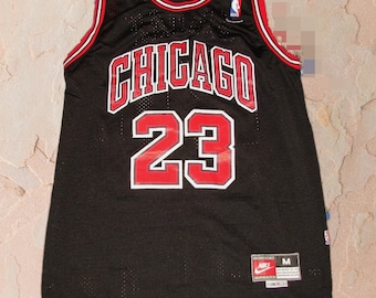 Rare Vintage 90s Michael Jordan Nike USA NBA Chicago Bulls Basketball Throwback Jersey Shirt Tank Top Size M Retro