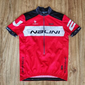 Vintage 90s Bike cycling jersey men by Nalini Pro Retro racing jersey Road bike jersey