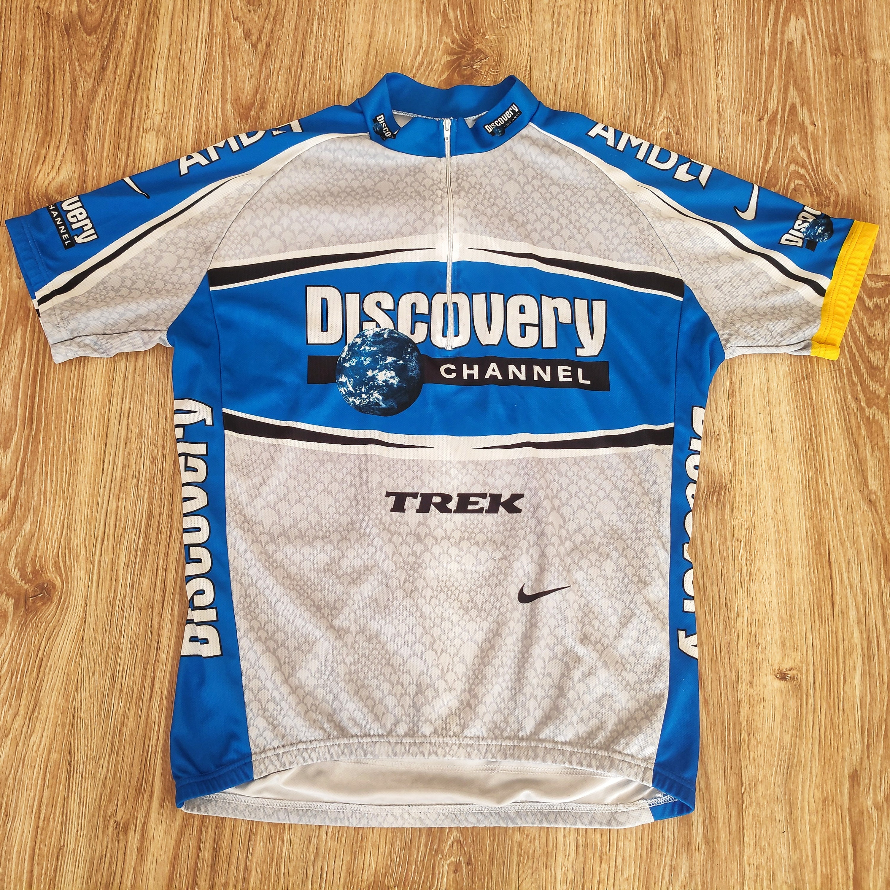 Vintage 90s Bike Cycling Jersey T-shirt Men by Nike Discovery - Etsy