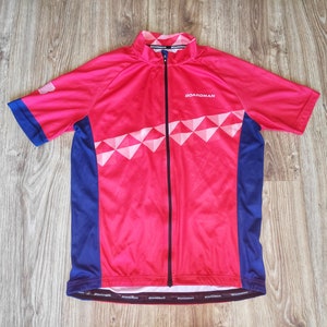 Vintage 90s bike cycling jersey Full zipper jersey t-shirt men by Boardman Retro racing jersey short sleeve Road bike jersey Size XL