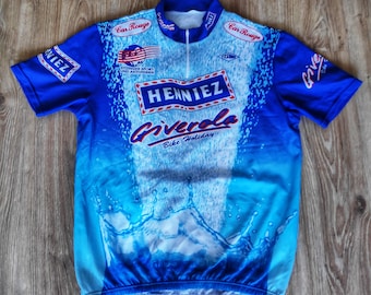 Vintage Bike Cycling jersey men by Tzamo Retro racing jersey Road bike jersey Top