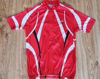 Vintage Bike cycling jersey men by Crane CraneBike Retro racing jersey short sleeve Road bike jersey