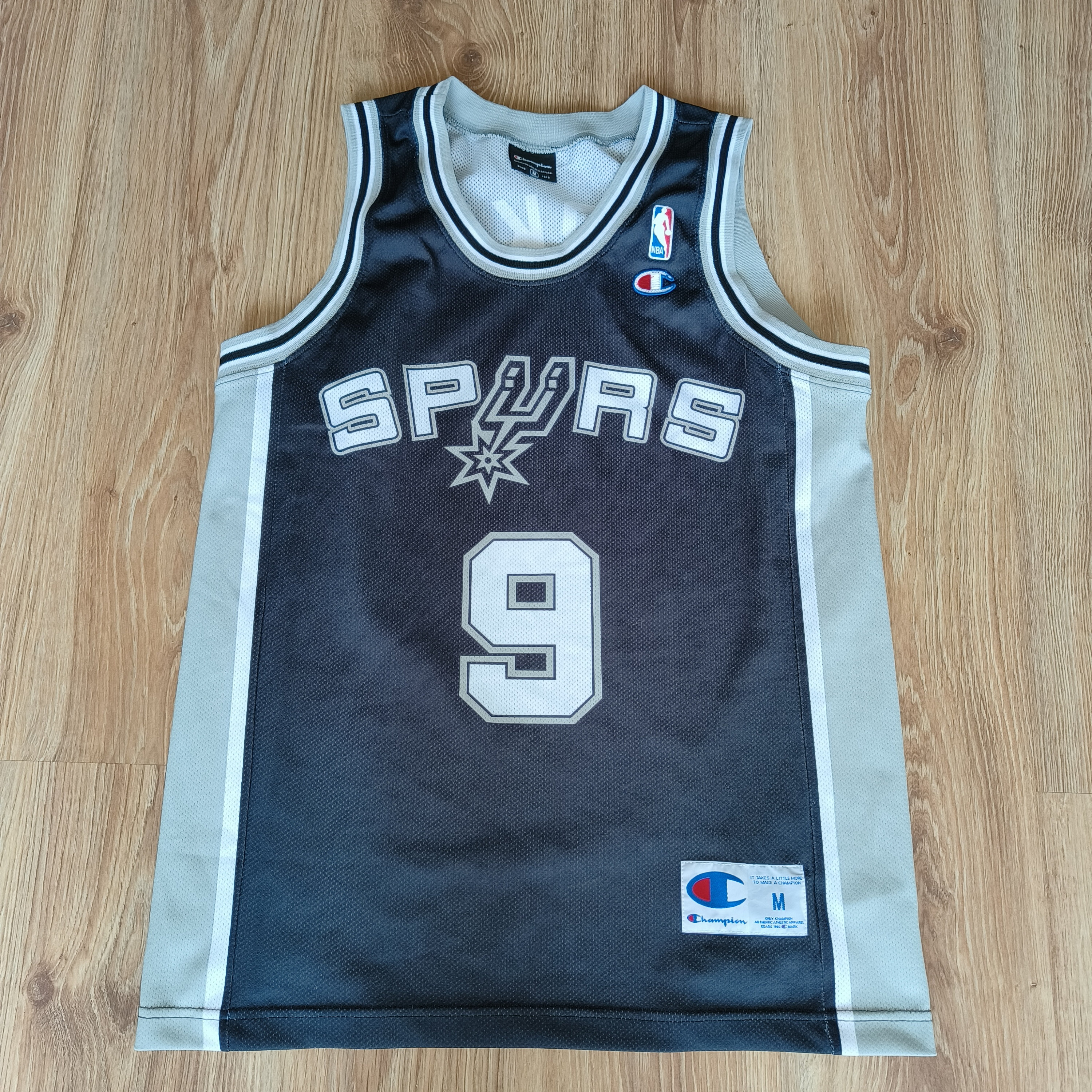 StranStarsBest 90s Vintage Derek Anderson #1 San Antonio Spurs Youth NBA Basketball Jersey T-Shirt - Small