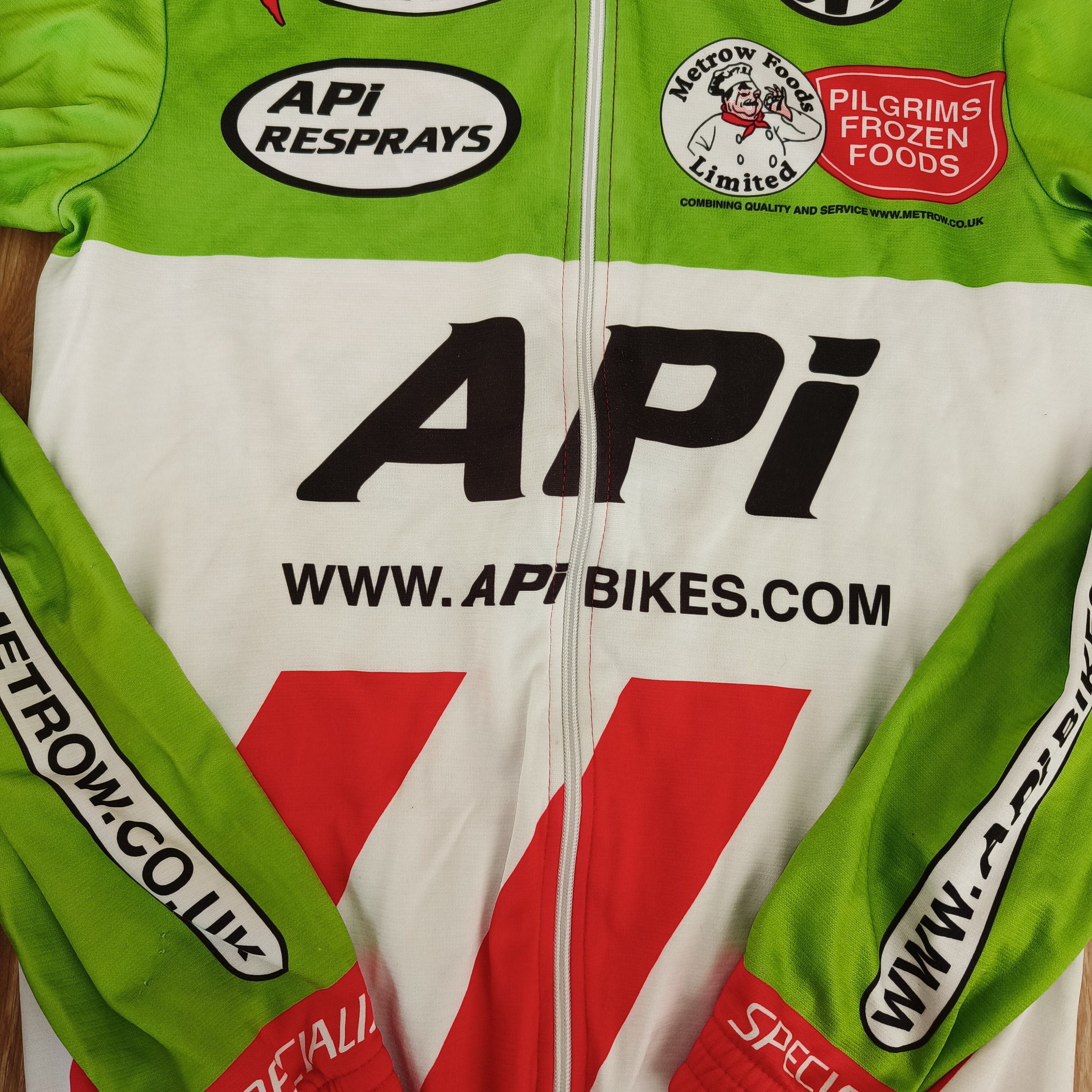 Maillot De Cyclisme Vintage Sub4 Homme XL - USA, Zip 1/4, Manches Courtes, Motif Géométrique