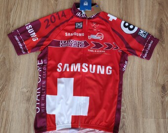 New cycling jersey men by SMS Santini Retro racing jersey short sleeve Road full zipper bike jersey Made in Italy