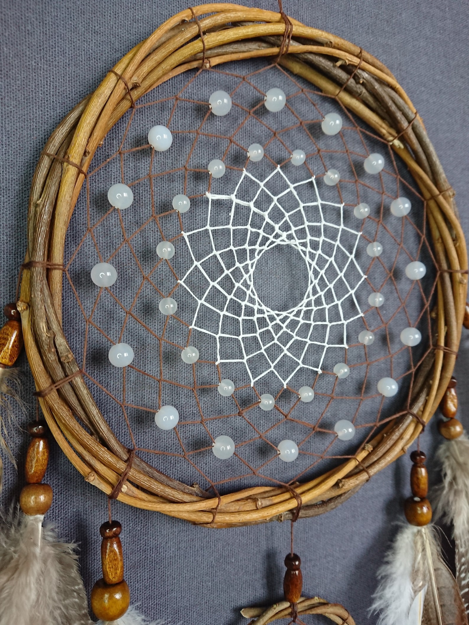 Native American Dream Catcher Large Wall Hanging Rustic Home Etsy