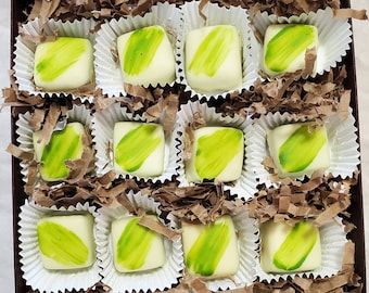 Matcha Green Tea Chocolate Truffles-White Chocolate
