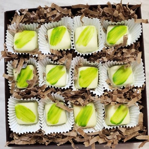 Matcha Green Tea Chocolate Truffles-White Chocolate