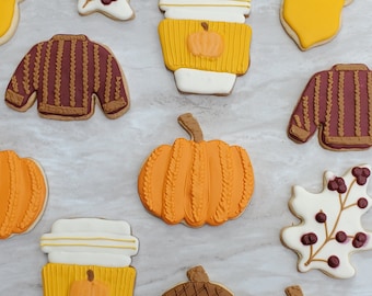 Fall Cookies-6 Cookies-SENZA GLUTINE DISPONIBILI