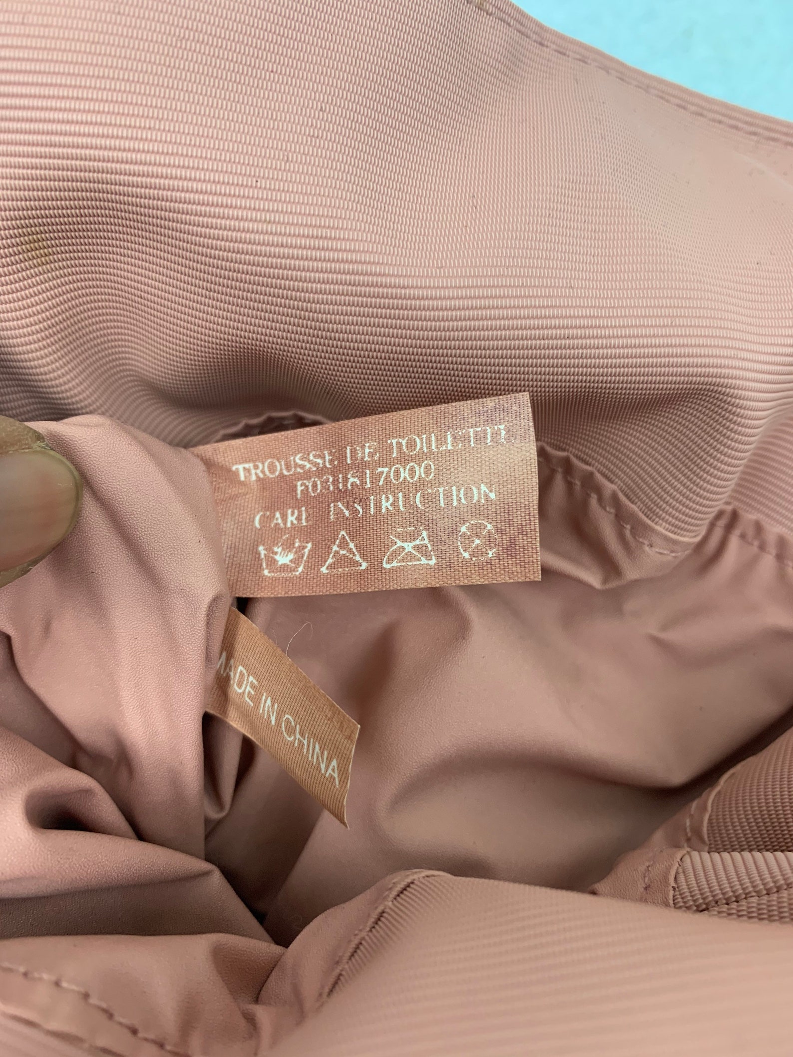 christian dior cosmetic bag