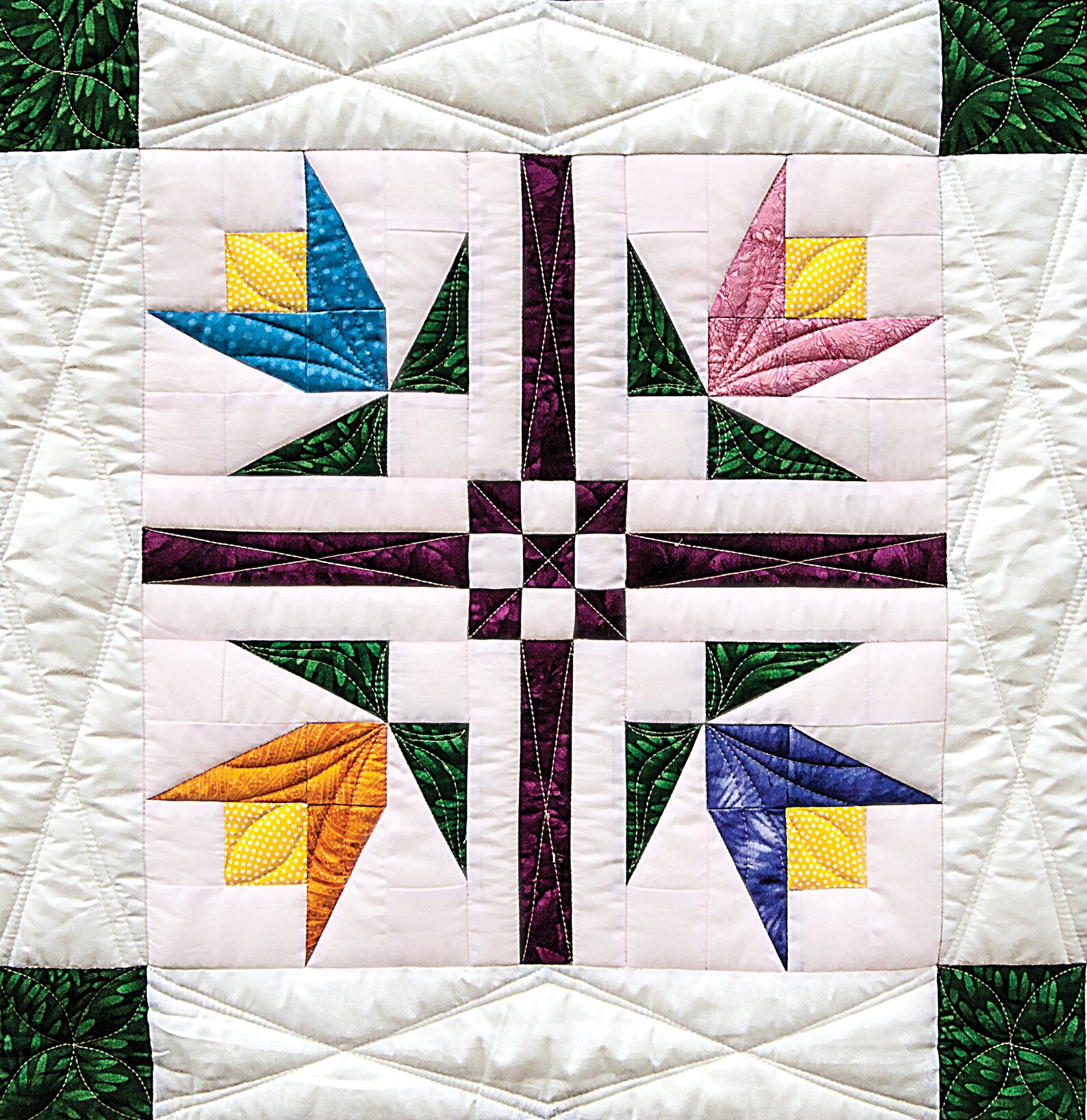 PDF Summer Blooms Quilt Pattern Etsy