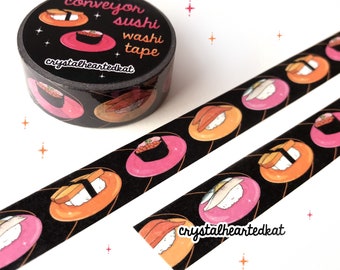 Conveyor Sushi Washi Tape | 15mm x10m