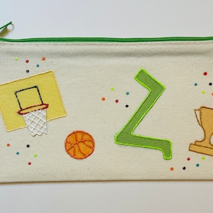 Bolsa de baloncesto con letra armenia personalizada en VERDE