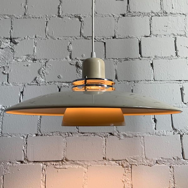 Lámpara PH de Päßler, años 70, estilo escandinavo, diseño moderno de mediados de siglo.