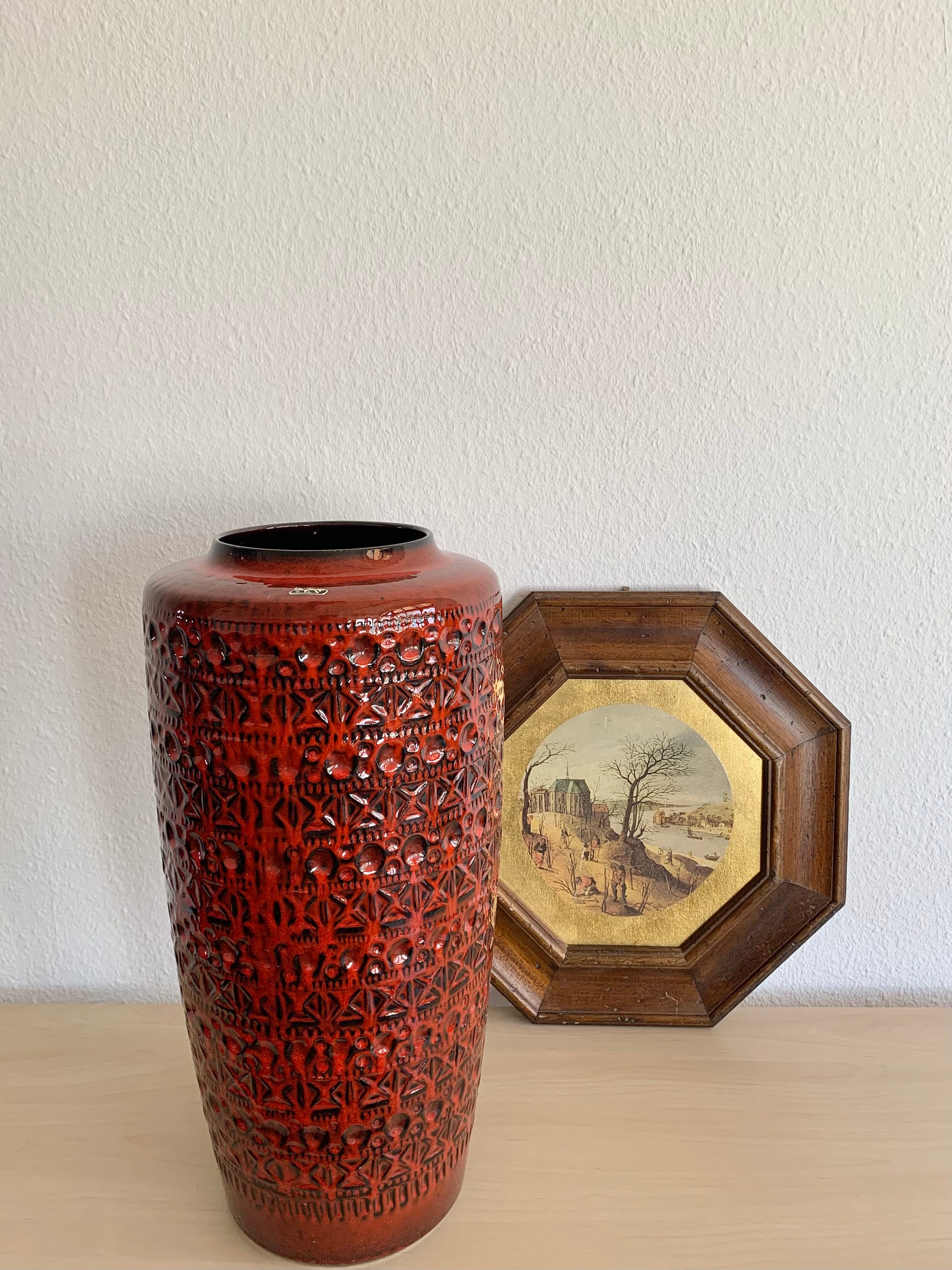 ヴィンテージ ファット ラバ花瓶、西ドイツ、1960 年代 - Etsy 日本