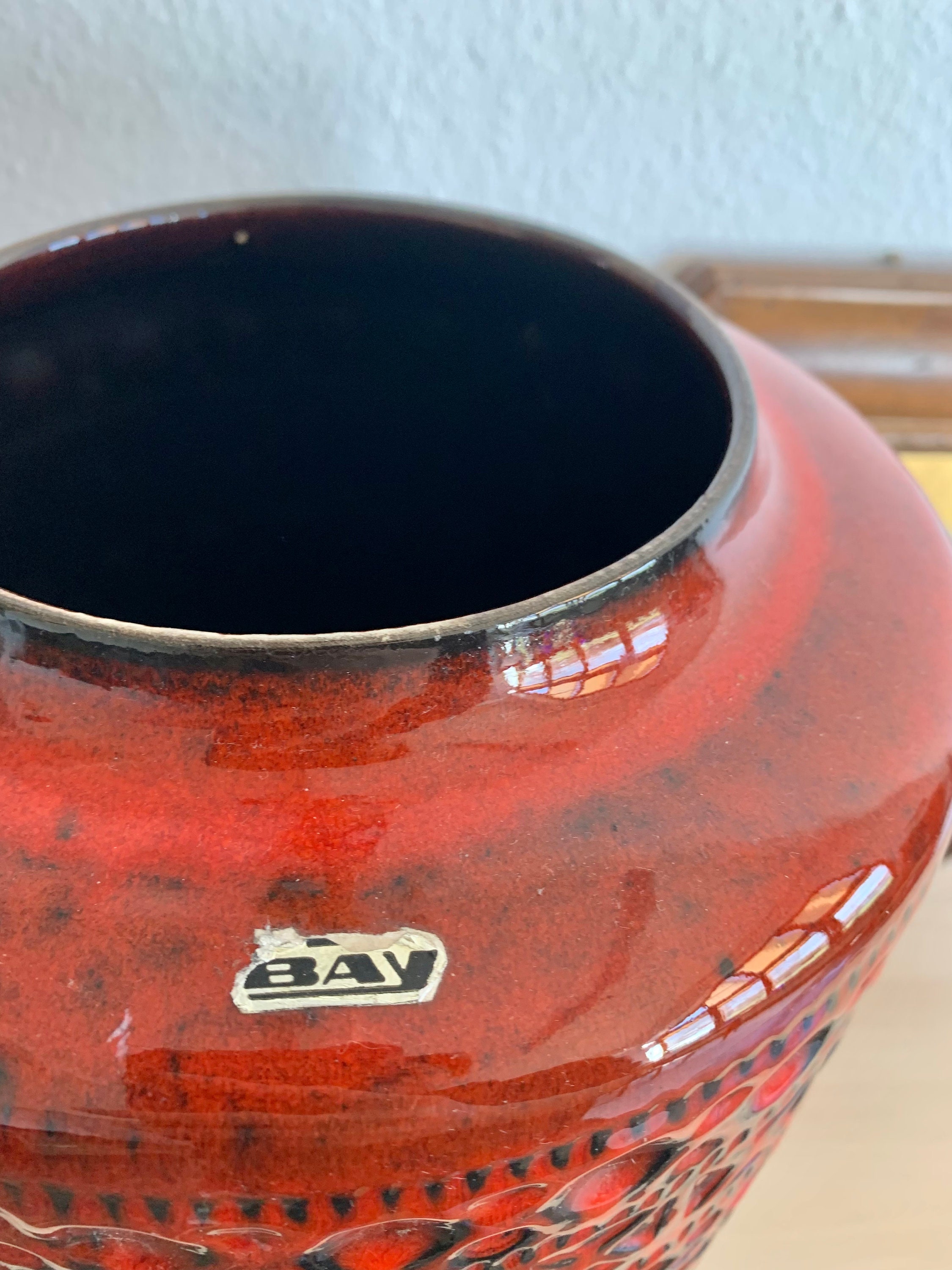 ヴィンテージ ファット ラバ花瓶、西ドイツ、1960 年代 - Etsy 日本