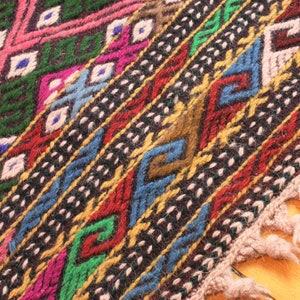 Handmade Anatolian Turkish Vintage Ethnic Kilim, 120x74cm image 6