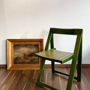 送料込み！Aldo Jacober 名作 フォールディングチェア 折りたたみ ① 1