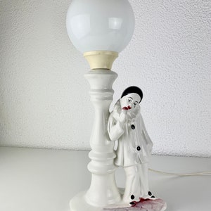Pierrot table lamp, Italy, Vintage
