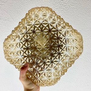 Vintage glass wall lamp, 1960s, Germany