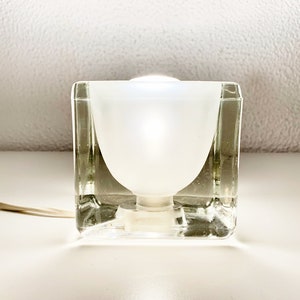 Ice Cube Table Light by Peill & Putzler, Germany, 70s, Mid Century