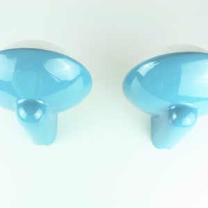 Set of Vintage Ceramic Limburg Glashütte wall lamps, Germany, 1960s, Model 3230