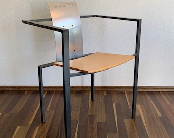 1 of 2 | KFF Design Chair, Memphis Chair by Karl Friedrich Förster, Germany, 1980s