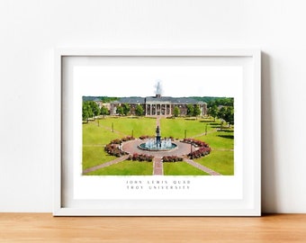 Troy University Watercolor