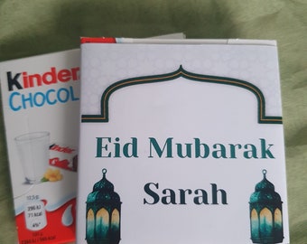 Eid Mubarak-Schokolade